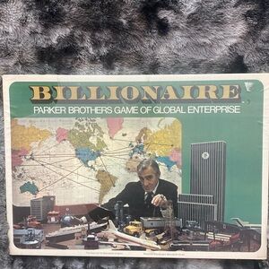 Vintage Billionaire Board Game by Parker Brothers - Sealed